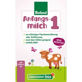 Lebenswert Bio Stage 1 Organic Infant Formula (5 Boxes) - with DHA