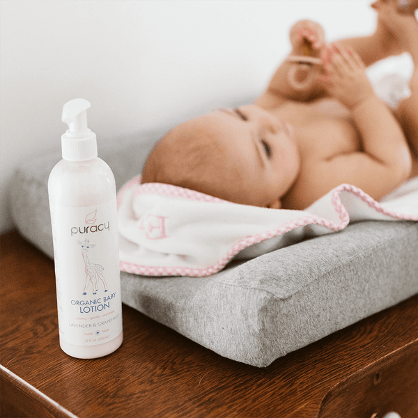 Organic Baby Lotion - Lavender & Grapefruit - 12oz