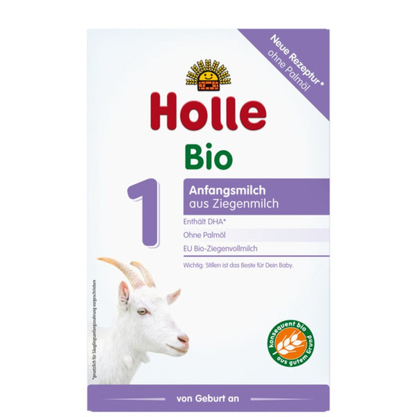 Holle Organic Infant Goat Milk Formula 1 with DHA (12 boxes)
