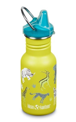 Kid Classic Narrow 12oz (w/ Sippy) Safari