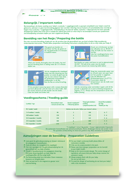 Loulouka organic Goat infant milk Stage 1